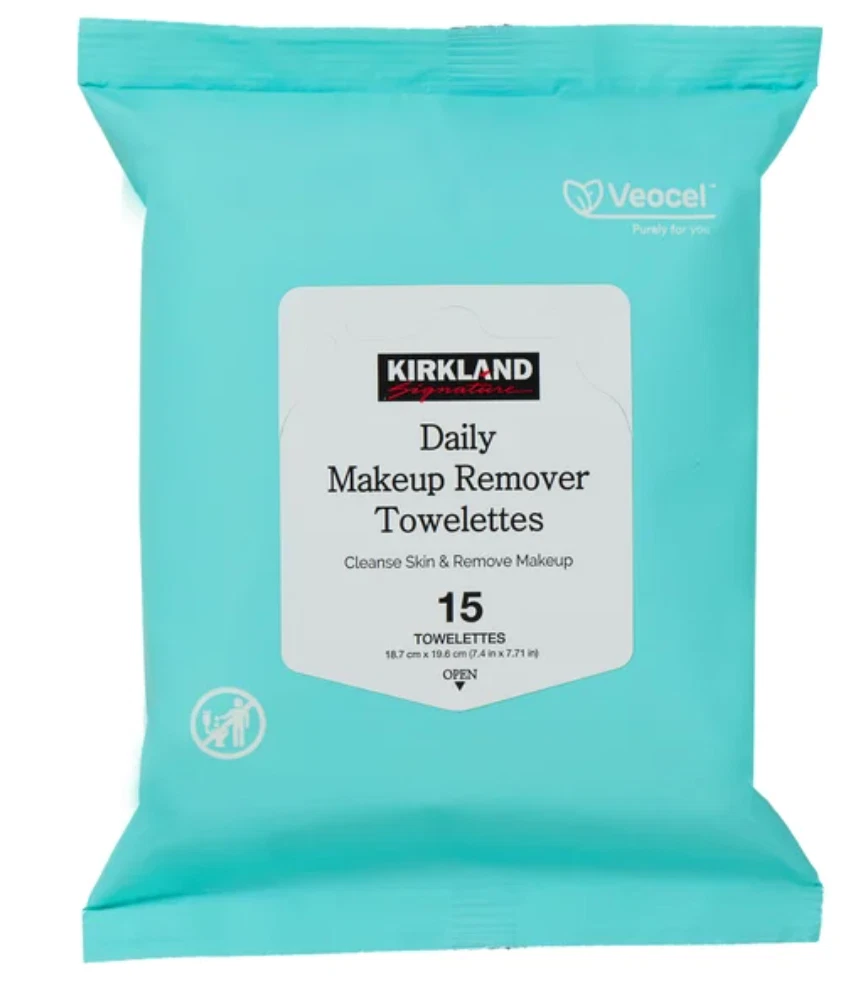 Kirkland Signature Daily Makeup Remover Towelettes, 180 -count New - Image 5