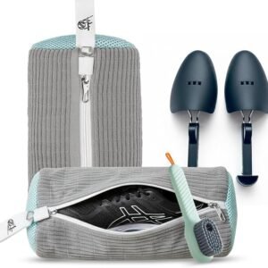 2-Pack Shoe Washing Machine Bags Gray