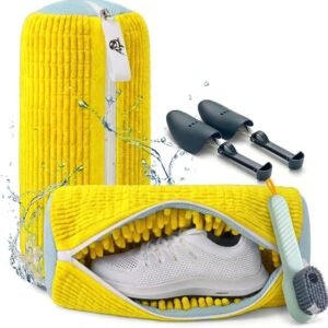 Reusable Shoe Washing Machine Bags Yellow